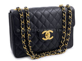 Chanel 1994 Vintage Black Caviar Jumbo Classic Flap Bag 24k GHW THW