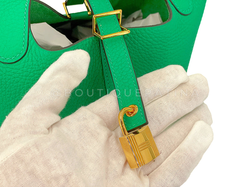 Hermes picotin online green