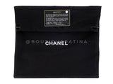 Chanel 19A Egypt Paris-New York Crocodile Print Gold Clutch Bag O Case Large OJJ