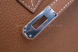 Hermès Gold Togo Beige Brown Birkin 25 Tote Bag Palladium PHW PPK