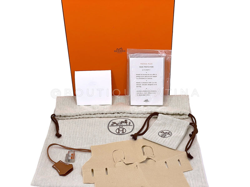 Hermès Gold Togo Beige Brown Birkin 25 Tote Bag Palladium PHW PPK