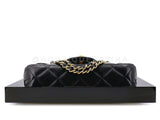 Chanel 2014 "Collection Privée" Framed Mini Flap Minaudière Clutch Bag