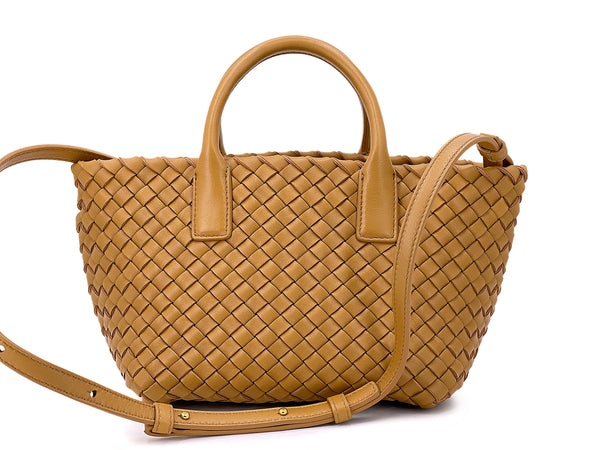 Bottega Veneta Mini Cabat Crossbody Tote Bag 0CU