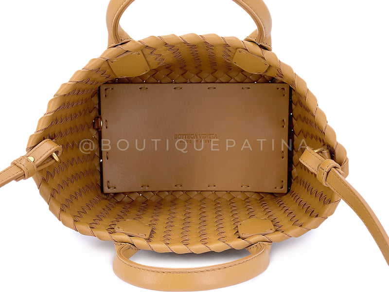 Bottega Veneta Mini Cabat Crossbody Tote Bag 0CU