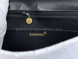 Chanel 1997 Vintage Black Caviar Briefcase Tote Bag 24k GHW YDR