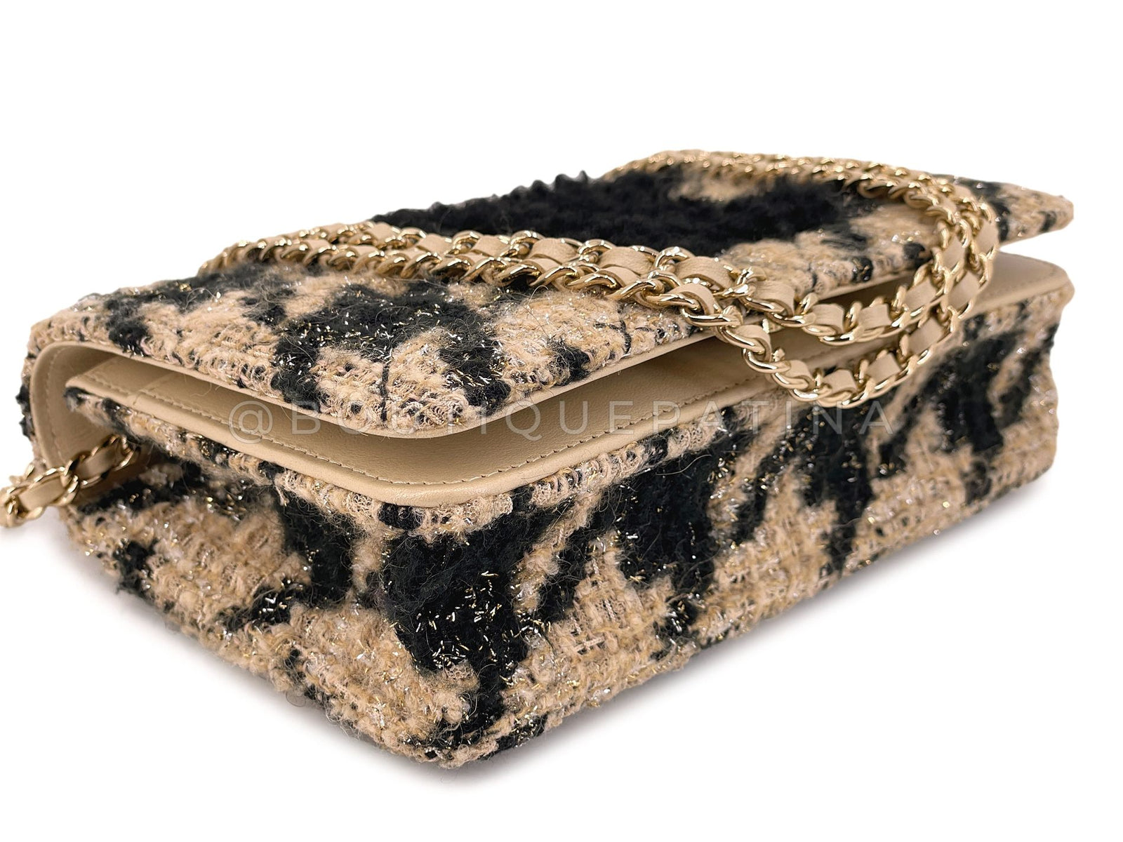 90s Y's Houndstooth Wo Felt wallet 【公式通販】