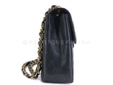 Chanel Black Vintage Caviar Jumbo Flap Bag 2004 Classic 24k GHW UVR