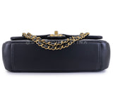 Chanel Black Chain Handle A Real Catch Flap Bag GHW  4LY