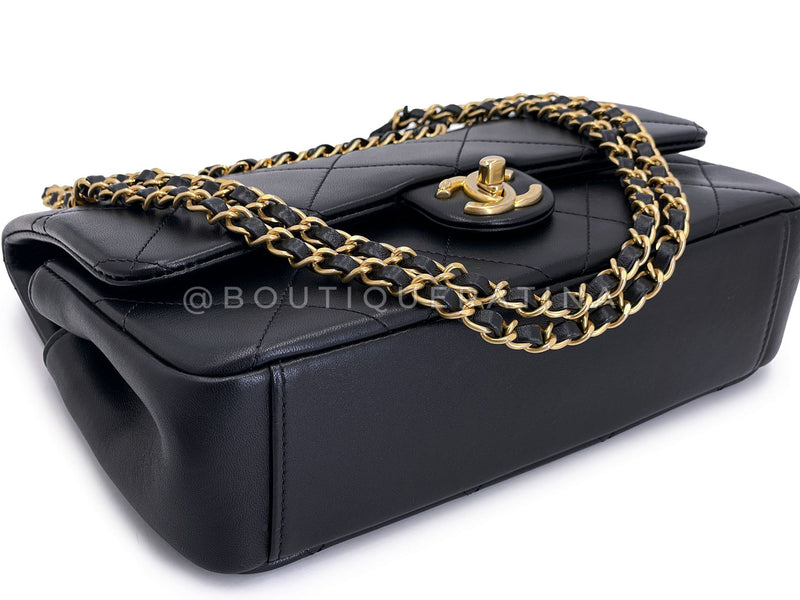 Chanel Black Chain Handle A Real Catch Flap Bag GHW  4LY