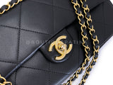 Chanel Black Chain Handle A Real Catch Flap Bag GHW  4LY