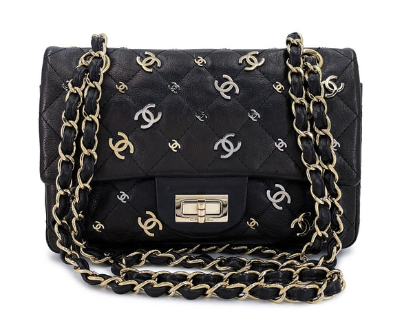 Chanel Vintage Punk Charms Mini Flap Bag 2007 Reissue 224 2.55 2007 24k GHW IWQ