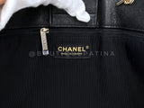 Chanel Black Caviar Timeless Clasp Shopper Tote Bag GHW ILT