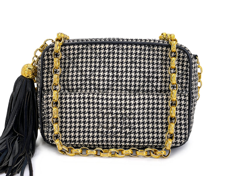 Rare Chanel Vintage Black Giant XL Supermodel Tote Bag 24k GHW