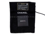 Chanel Vintage Black Small Classic Flap Bag 24k GHW Double 2004 9TI