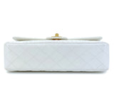 Chanel Vintage White Lambskin Parent Child Mommy Daughter Kelly Bag Set 24k GHW VBL