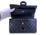 Chanel So Black Reissue Black Medium 2.55 225 Flap Bag U2T