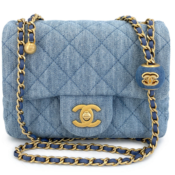 CHANEL リップカフ　2022 Chanel 22K Dark Beige Caoutchouc White CC Logo High Pull On