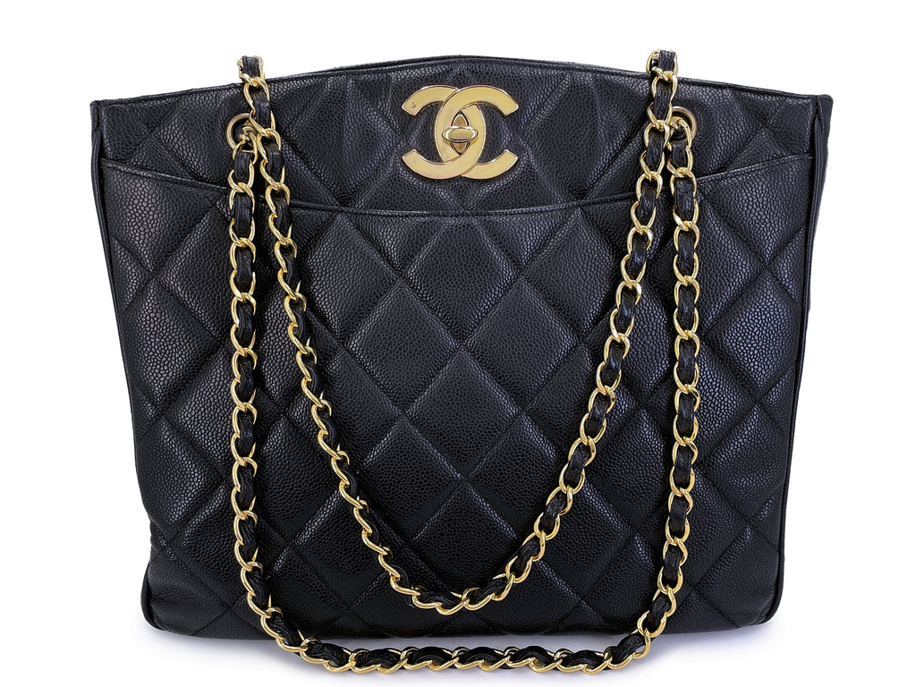 ショルダーバッグ・ポシェット × ヴィンテージ(中古) Chanel Caviar Tote and Shoulder Bag 68361_01_1024x.jpg?v=1724063657