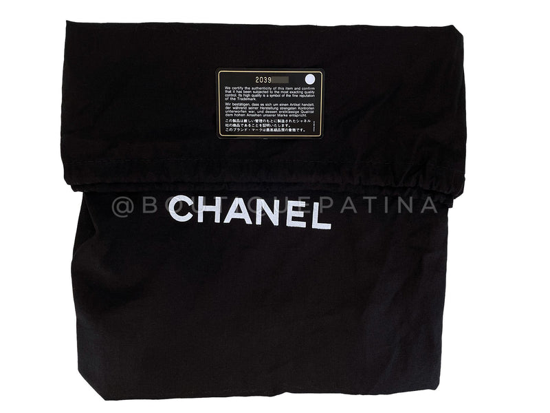 Chanel 2014 Black Supermarket Shearling Giant Clutch Bag SHW Comic Multicolor 5UH