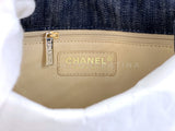 Chanel 2006 Vintage Night Flight Denim Reissue Airplane Rainbow Bag 24k GHW ZHL