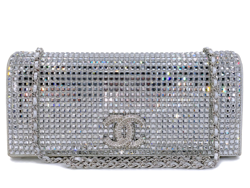 Chanel 15C Paris-Dubai Strass Crystals EW Clutch Flap Bag UYK