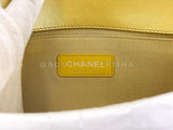 Chanel 19A Egypt Gold Crocodile Print Graffiti Boy Bag Medium GHW Paris-New York 8VU