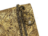 Chanel Vintage 2009 Paris-Moscou Gold Brocade 2.55 Reissue Flap Bag 226 Medium Moscow 7HH