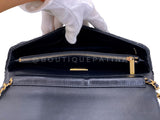 Chanel 18A Paris-Hamburg Sequin Evening Clutch on Chain "Dare to Disturb" Bag 7Y5