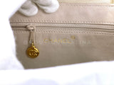 Chanel Vintage Beige Caviar Evening Mini Kelly Bag 24k GHW 7QQ