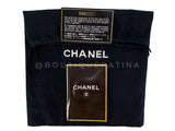 Chanel 1998 Vintage Blue Denim Square Mini Flap Bag 24k GHW  2H2