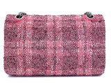 Chanel 2019 Pink Tweed 225 2.55 Reissue Flap Bag RHW M2X