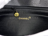 Chanel 1994 Vintage Black Caviar Medium Diana Flap Bag 24k GHW 21Z