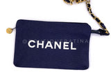 Chanel 1991 Vintage Printed Canvas Chunky Chain Tote Bag 24k GHW VP1