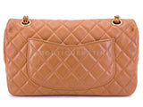 Chanel 2010 Beige Marine Charms Medium Flap Bag GHW VXH