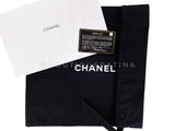 Chanel 19A Egyptian Denim Blue Shearling Hieroglyphic Medium Flap Bag Paris-NY GHW 259