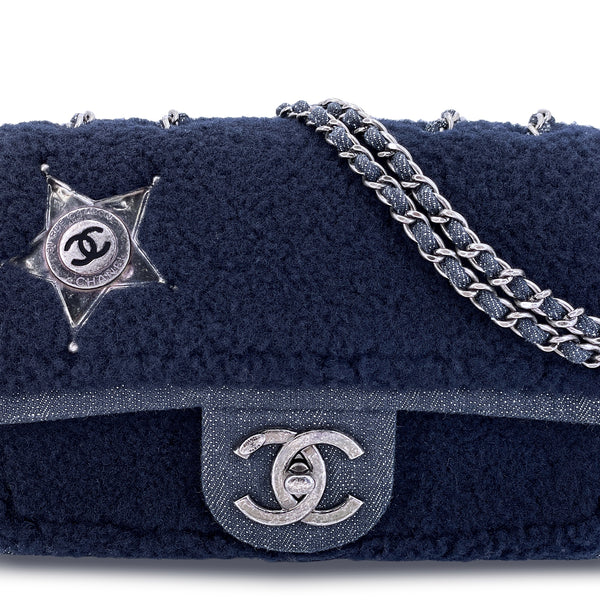 CHANEL シャネル/カシミヤーディガン P42003K03187/ P42003K03187/34/シャネル/Aランク/82【中古】 Chanel Grey Quilted Lambskin Leather x3 Accordion Shoulder Bag