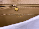 Chanel 1995 Vintage Taupe Beige Caviar Briefcase Tote Bag 24k GHW 7Z0