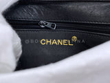 Chanel 1986 Vintage Black Sequin Evening Clutch Crossbody Bag K2J