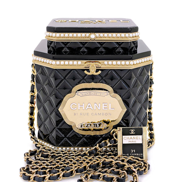 Chanel 2024 Paris-Manchester Tea Box Minaudière Clutch Evening Bag