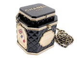 Chanel 2024 Paris-Manchester Tea Box Minaudière Clutch Evening Bag GHW 33R