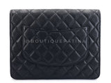 Chanel 2020 Black Caviar Timeless Clutch Bag GHW T3M