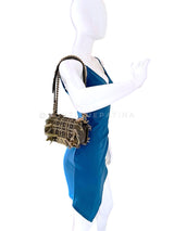 Chanel 2013 Paris-Edinburgh Caged Fringe Small Boy Flap Bag GHW 3S5