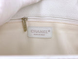 Pristine Chanel Vintage White Caviar Grand Shopper Tote GST Bag SHW Y1H