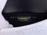 Chanel Small Boy Flap Bag Black Velvet Emerald-Cut Crystal Clasp GHW UGC