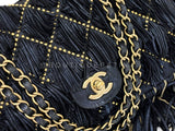 Chanel 14A Paris-Dallas Studded Fringe Dripping Chain Bag GHW JWU
