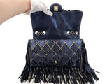 Chanel 14A Paris-Dallas Studded Fringe Dripping Chain Bag GHW JWU