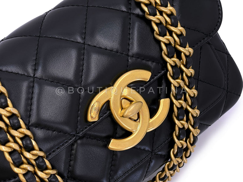 Chanel 2024 Quilted Maxi CC Mini Flap Bag GHW 06O