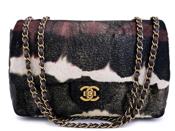 Chanel 14A Paris Dallas Metiers D'Art Pony Hair Flap Bag GHW QM2