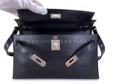 Hermès Black Chèvre Chamkila Kelly Elan Palladium PHW Bag KOS