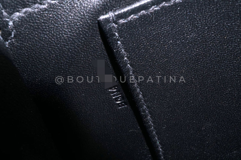 Hermès Black Chèvre Chamkila Kelly Elan Palladium PHW Bag KOS